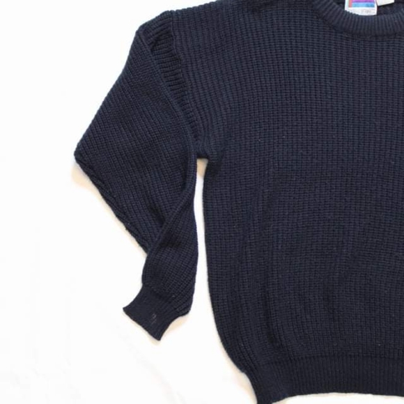 Vintage sweater graphix chunky knit crewneck sweater - Picture 2 of 5